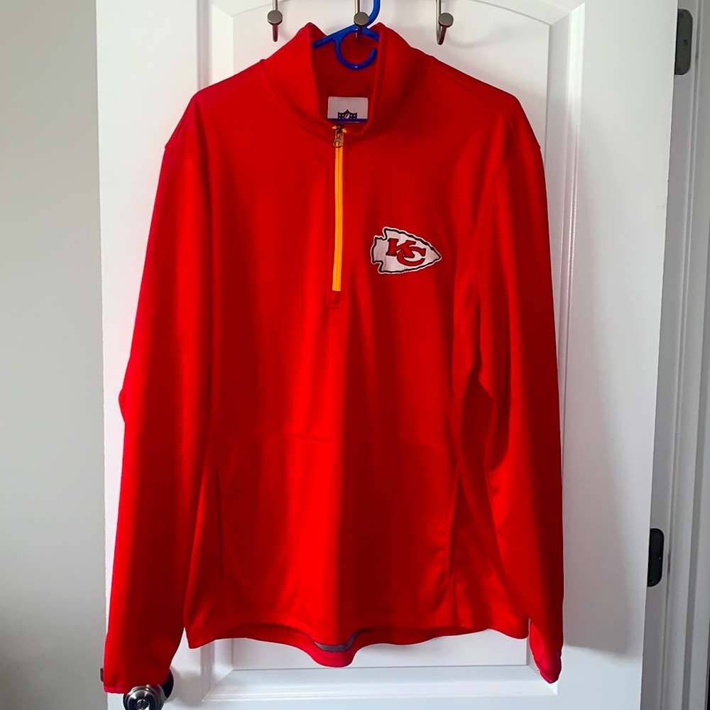 NFL Kansas City Chiefs Quarter-zip XL
